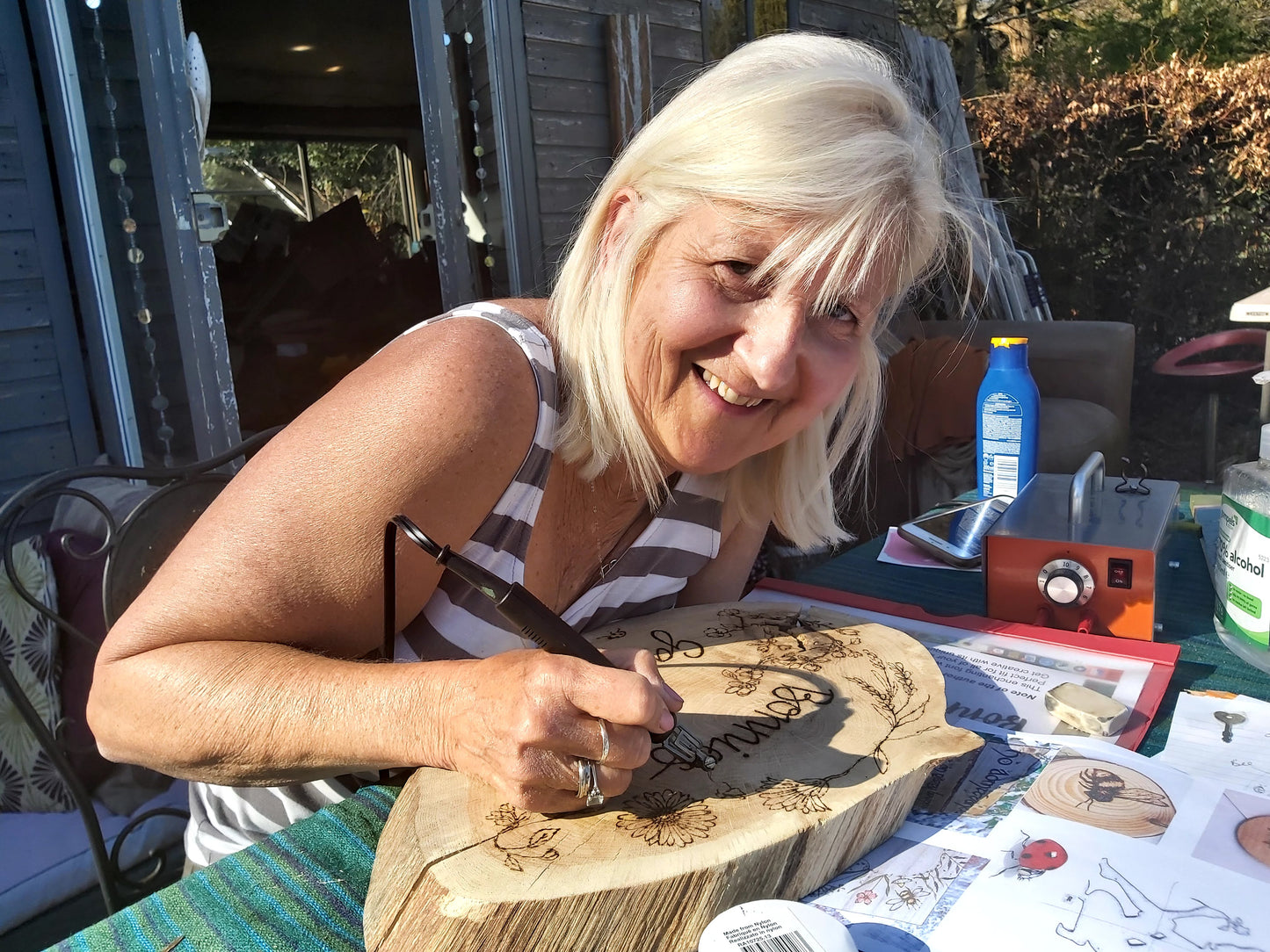 Pyrography Weekender             with Ruth Wheeler