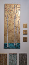 Load image into Gallery viewer, Autumn Gold and Copper Birch Trees
