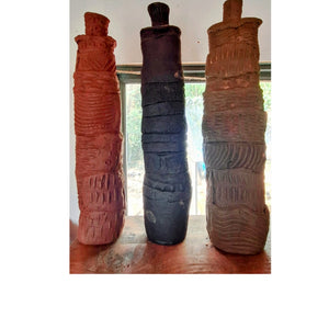 The Creative Club Sculpt, Burn and Carve Workshops at the earth studios.