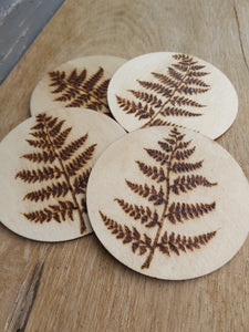 Straight Fern Coaster