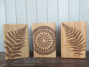 Fern Bamboo Yoga Block