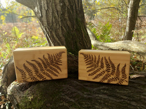 Fern Bamboo Yoga Block