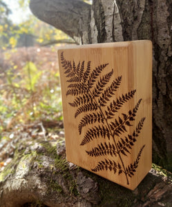 Fern Bamboo Yoga Block