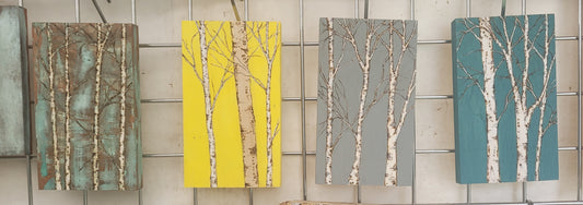 Medium Painted Birch